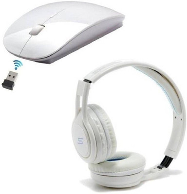 

FKU TM002 Wireless Bluetooth Headphone With Ultra Slim Combo Set