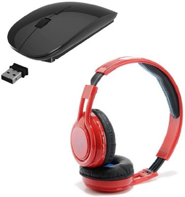 

FKU TM002 Wireless Bluetooth Headphone With Ultra Slim Combo Set