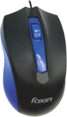 

Foxin FOM2022 Wired Optical Mouse(USB, Blue, Black)