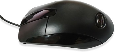 Beekonnect Azura 51 Wired Optical Mouse(USB, Black)