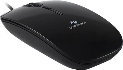 

Zebronics Stream Wired Optical Mouse(USB, Black)