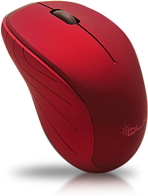

QLX Wireless 817R Red Rubber Finish Wireless Optical Mouse(USB, Red)