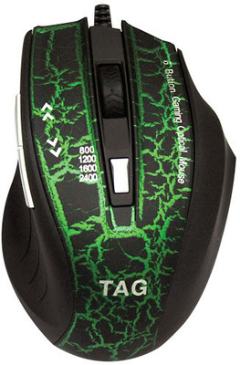 

TAG USB Gaming 007 Wired Optical Mouse(USB, Black)