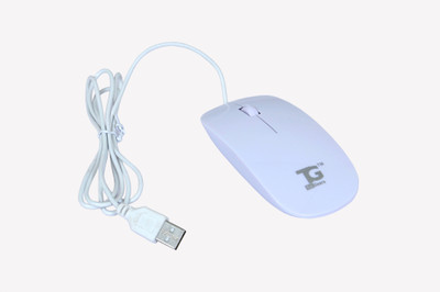 28% OFF on TacGears TG-WM-6004S Wired Optical Mouse(USB, White) 28% OFF on TacGears TG-WM-6004S Wired Optical Mouse(USB, White)