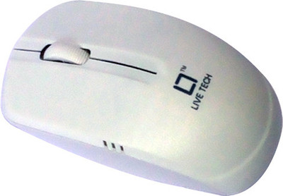 

LiveTech 2.4GHz Wireless Wired Optical Mouse(USB, White)