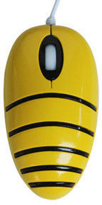 

KolorFish C138 Bee Mouse Wired Optical Mouse(USB, Yellow)