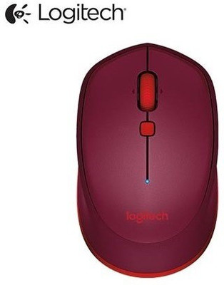 Logitech M337 RED Wireless Optical  Gaming Mouse  with Bluetooth(Red)