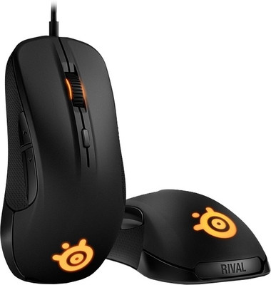 

Steel Series Rival Optical Gaming Mouse(USB, Black)