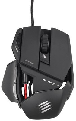 

Mad Catz Rat3 Gaming For Pc & Mac Wired Laser Gaming Mouse(USB, Matt Black)