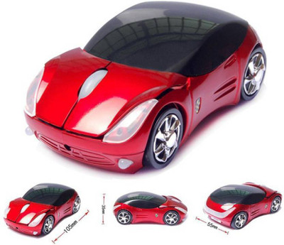 

TechGear Car Shaped Wireless Optical Gaming Mouse(USB, Red)