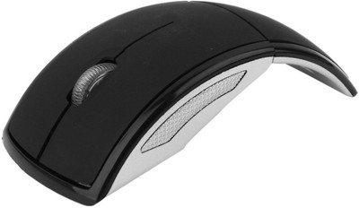 Q3 Arc Foldable Wireless Optical  Gaming Mouse(USB, Black)