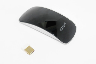 

Maxpro GL-128 Touch Mouse Fether Wireless Touch Mouse(USB, White, Black)