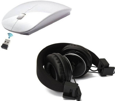 

FKU TM001 Wireless Bluetooth Headphone With Ultra Slim Combo Set