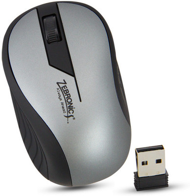 

Zebronics Astro Plus Wireless Optical Mouse(USB, Silver)