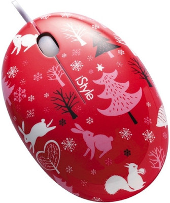 

iStyle iEgg USB Wired Mouse Wired Optical Mouse(USB, Red)