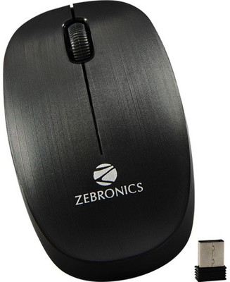 

Zebronics Rapid Wireless Optical Mouse(USB, Black)
