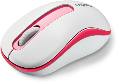 

Rapoo M10 Red Wireless Optical Mouse(USB, White)