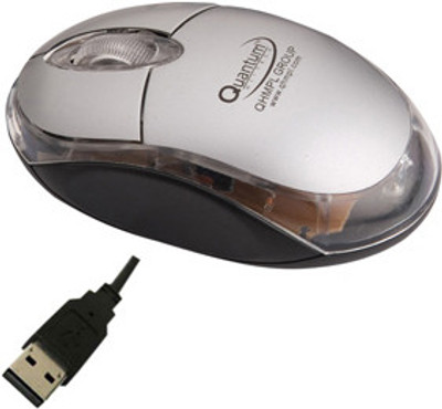 

Quantum QHM 222 Wired Optical Mouse(USB, Silver)
