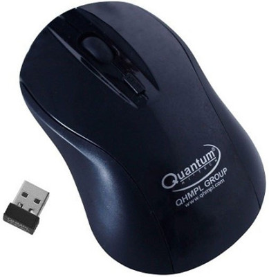 

Tele Queen QHM262W Wireless Optical Mouse(USB, Black)