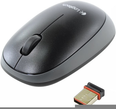 

Logitech M-165 Wireless Optical(USB, Black)