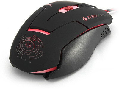 

Zebronics Steam Wired Optical Gaming Mouse(USB, Black)