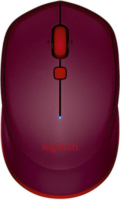 

Logitech Bluetooth mouse M337 Wireless Optical Mouse(Bluetooth, Red)