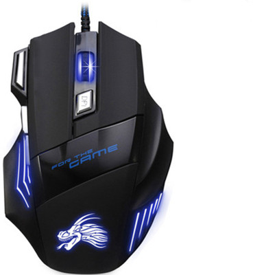 

Taslar TGMW7B Wired Optical Gaming Mouse(USB, Black)