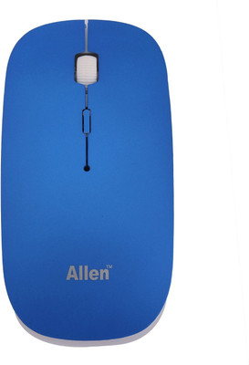 

Allen A-909 Wireless Optical Mouse(USB, Blue)