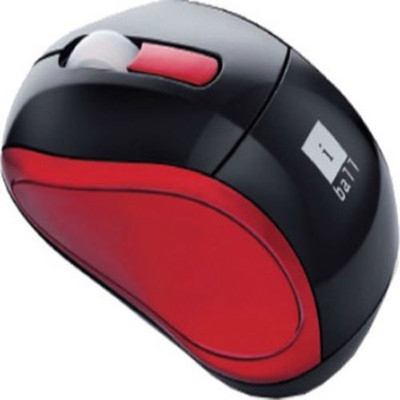 

iBall FreeGo Mini Blue Eye Wireless Optical Gaming Mouse(USB, Black, Red)