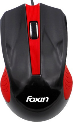 

Foxin FOM4013 Wired Optical Mouse(USB, Red)