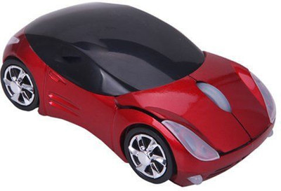 Smart Tech MMPL Car Shaped Wireless Optical Gaming Mouse USB, Red