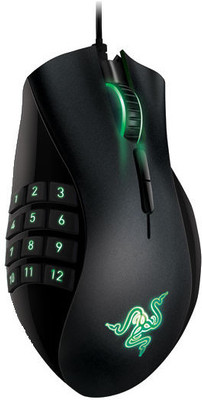 

Razer Naga 2012 Expert MMO Gaming Mouse RZ01-00580100-R3A1 Wired Optical Gaming Mouse(Black)
