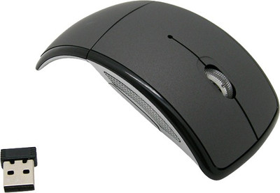 

Speed Foldable Black Wireless Optical Mouse(Bluetooth, Black)