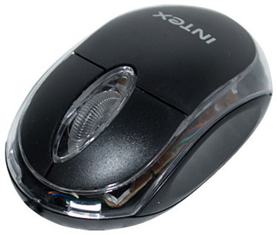 

Intex Mouse Opti Little Wonder USB Wired Optical Mouse(USB, Black)