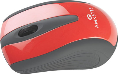 

Amkette Ergo Wireless Optical Mouse(USB, Red)