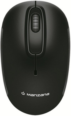 

Manzana Standard Wireless Optical Mouse(USB, Black)