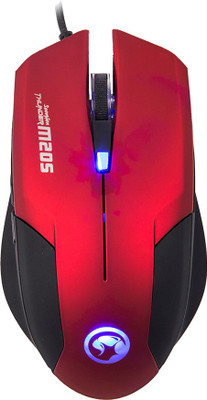 

MARVO M205 Wired Optical Gaming Mouse(USB, Red)