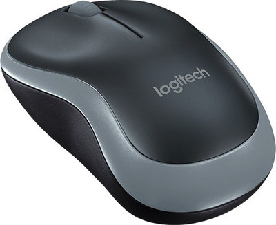 

Logitech M-185 Grey Wireless Optical Mouse(USB, Grey)