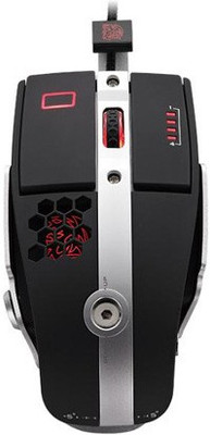 

Thermaltake LEVEL 10 M Diamond Black Wired Laser Gaming Mouse(USB, Silver, Black)