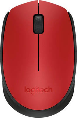 

Logitech M171 Wireless Optical Mouse(USB, Red)