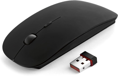 QHMPL QHM262W Wireless Optical Mouse(USB, Black)