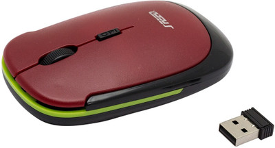 Speed Mini 2.4 ghz Slim Ultra-thin 3500. Wireless Optical  Gaming Mouse  with Bluetooth(Red.)