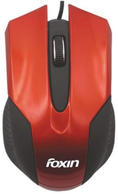 

Foxin FOM4011 Wired Optical Mouse(USB, Red)