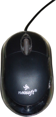 

Neosoft Bravo Wired Optical Mouse(USB, Black)