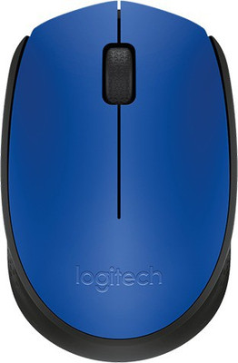 Logitech M171 Wireless Optical Mouse(USB, Blue)