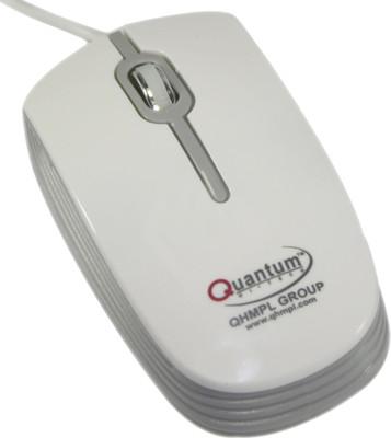 

Quantum QHM 287 Wired Optical Mouse(USB, White)