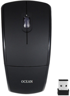 

ROQ Ocean 2.4Ghz Foldable ARC Wireless Optical Gaming Mouse(USB, Black)