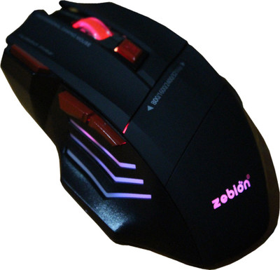 

Zebion SPIDER Wired Hybrid Gaming Mouse(USB, Black)
