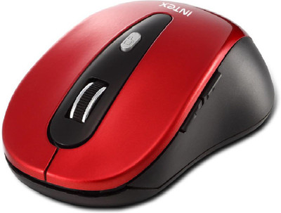 

Intex Shiny Wireless Mouse Wireless Optical Mouse(Bluetooth, Black + Red)