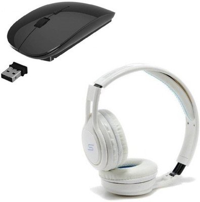 

FKU TM002 Wireless Bluetooth Headphone With Ultra Slim Combo Set